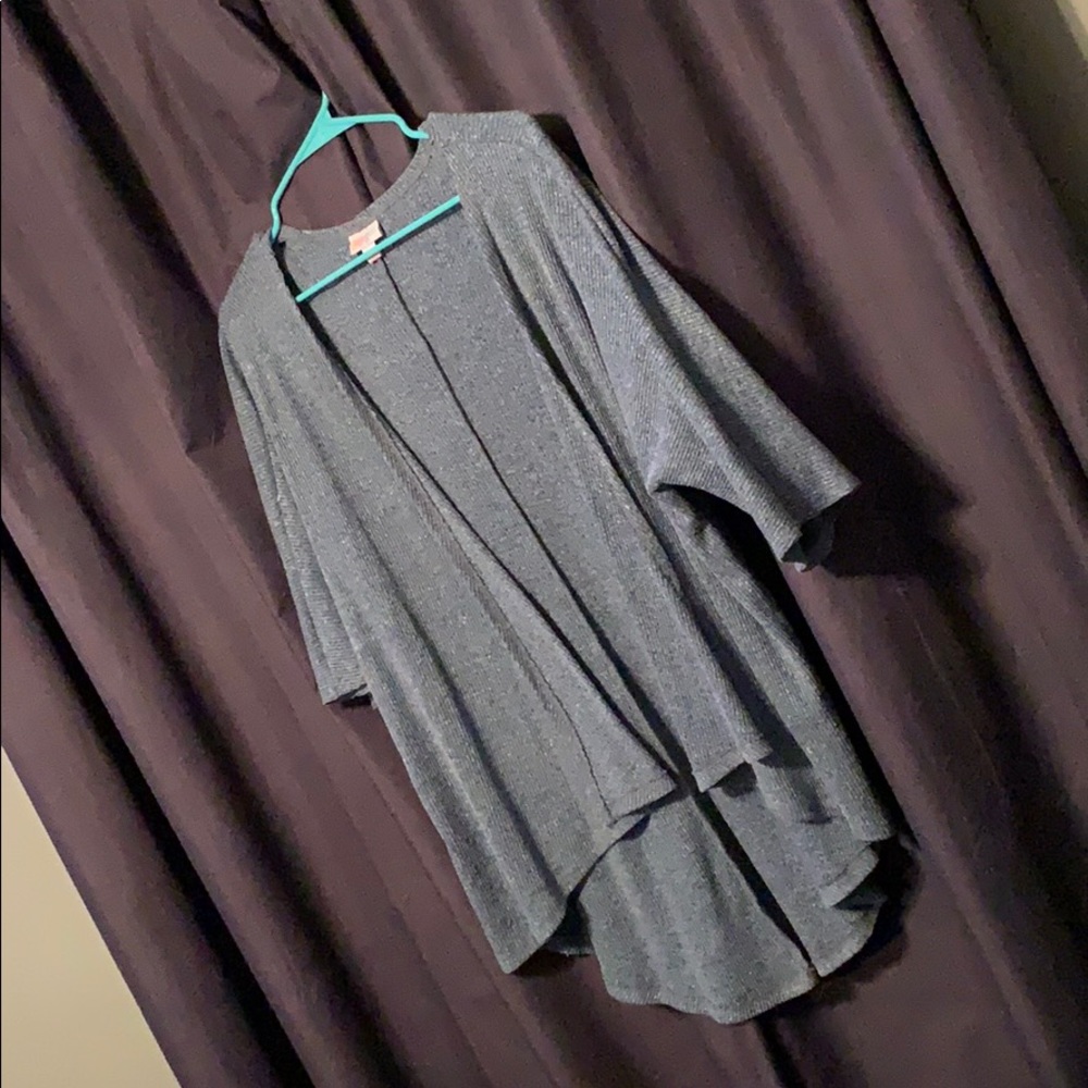 Lularoe Lindsay Sweater blue